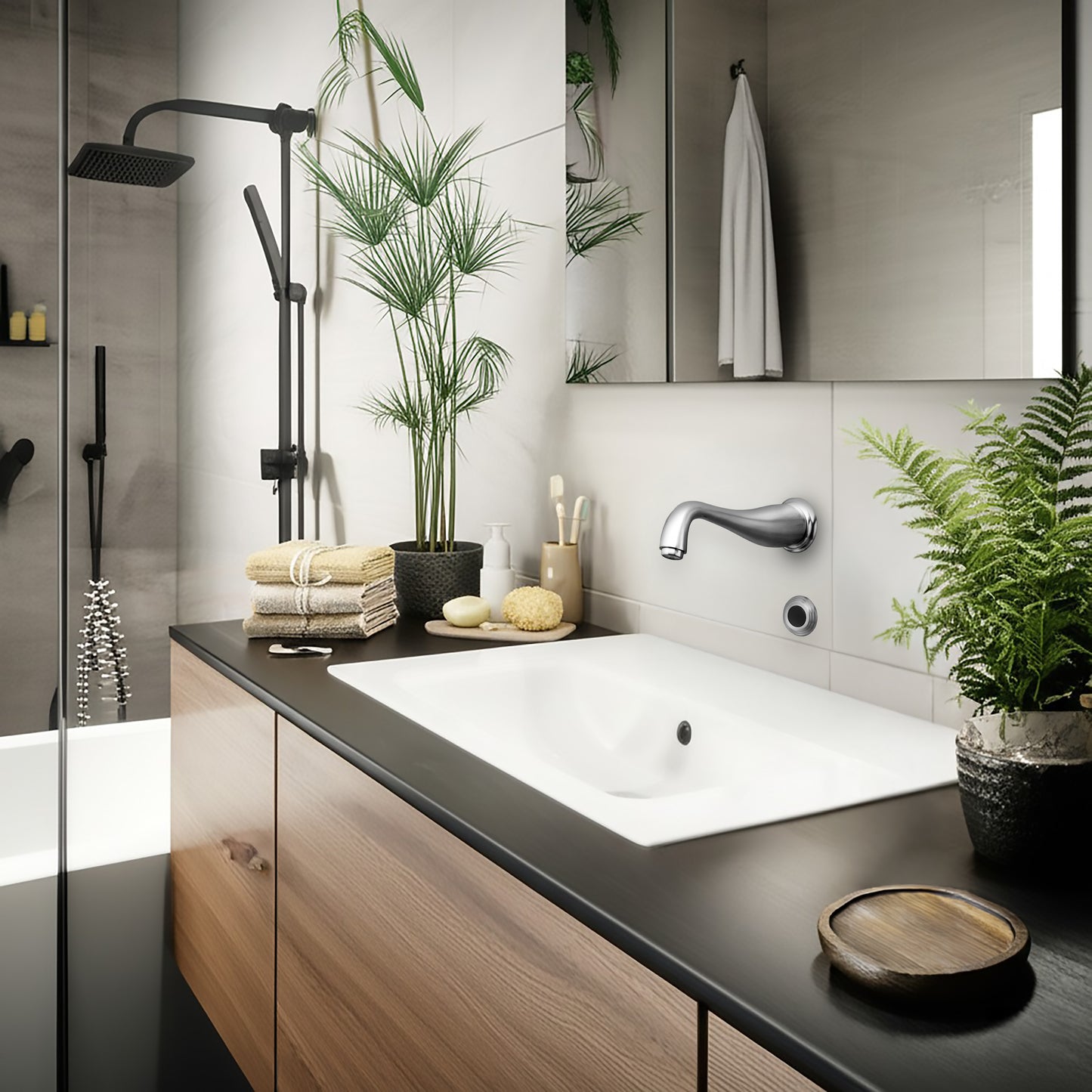 FA43-125 Wall Mounted Electronic Faucet