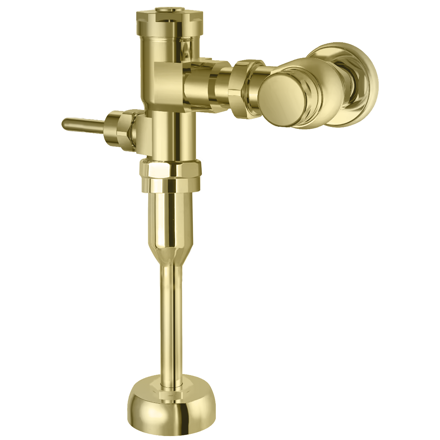 MUV-1 Manual URINAL Flush Valve in Polished Brass