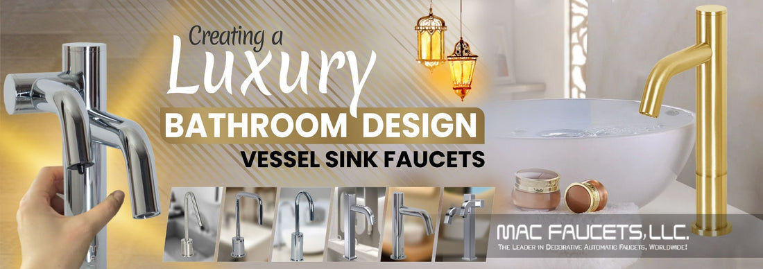 Creating a Luxury Bathroom Design With Vessel Sink Faucets