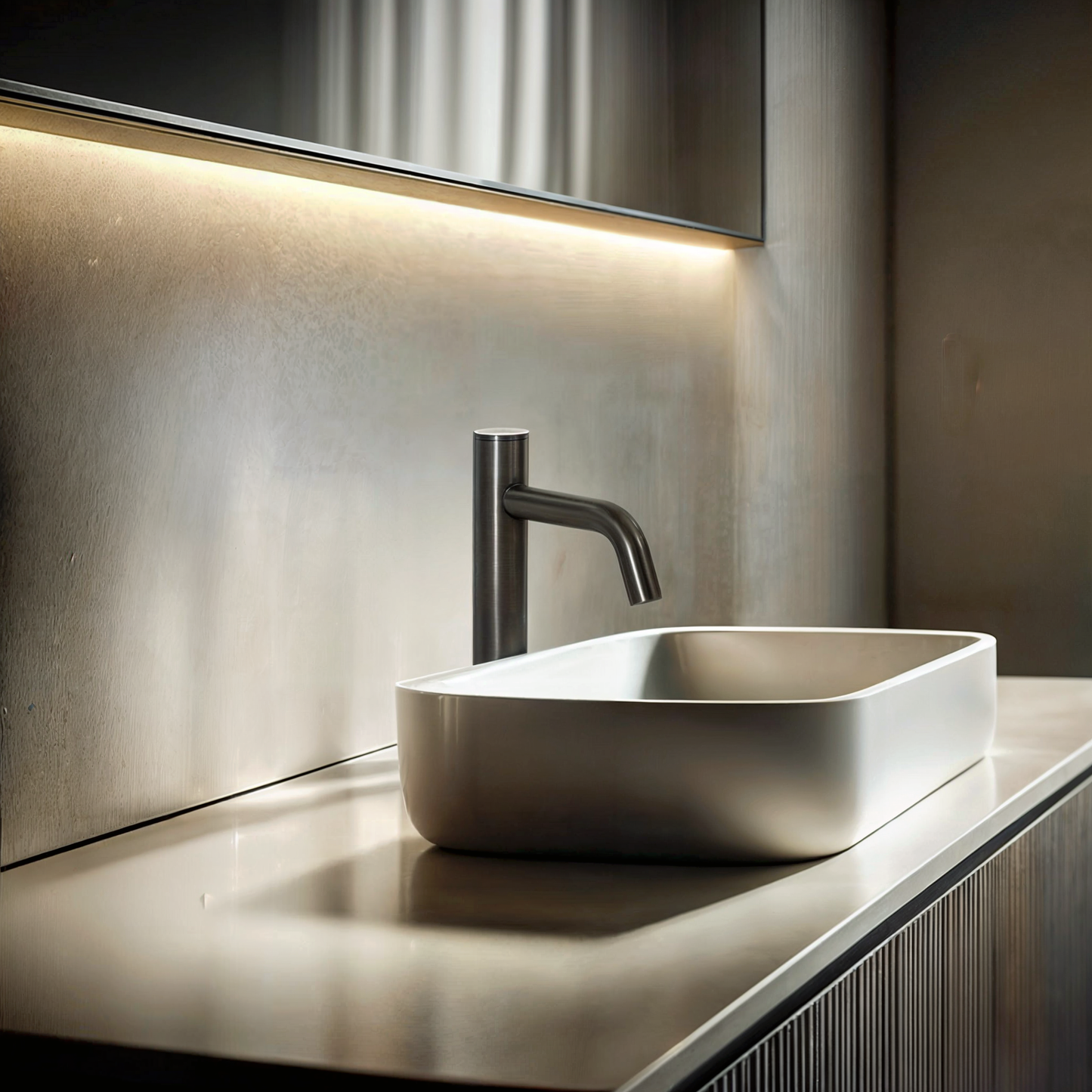 FA-3263 Automatic Faucet with 6” Spout Reach and 3” Riser in Oil Rubbed Bronze