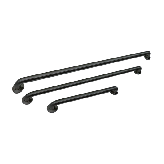 TMGB-18 Triple Matching Grab Bar Set of Three in Stainless Steel Construction