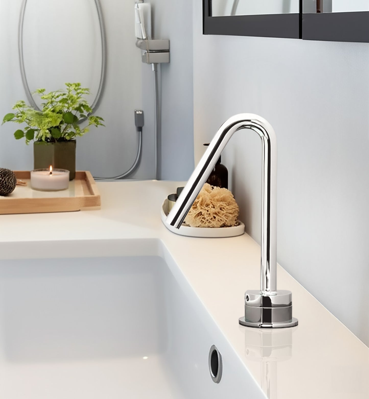 FA400-1401 Hands Free Automatic Faucet for 1 Inch Vessel Sink