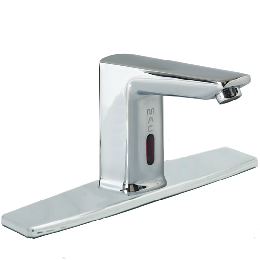 FA444-22DL MAC Square Touch-Free Faucet with 8" Deck Plate