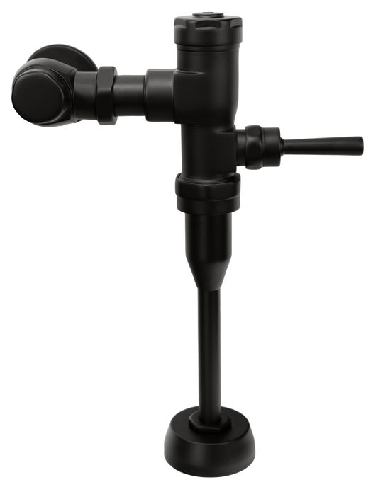 MUV-1 Manual URINAL Flush Valve in Matte Black