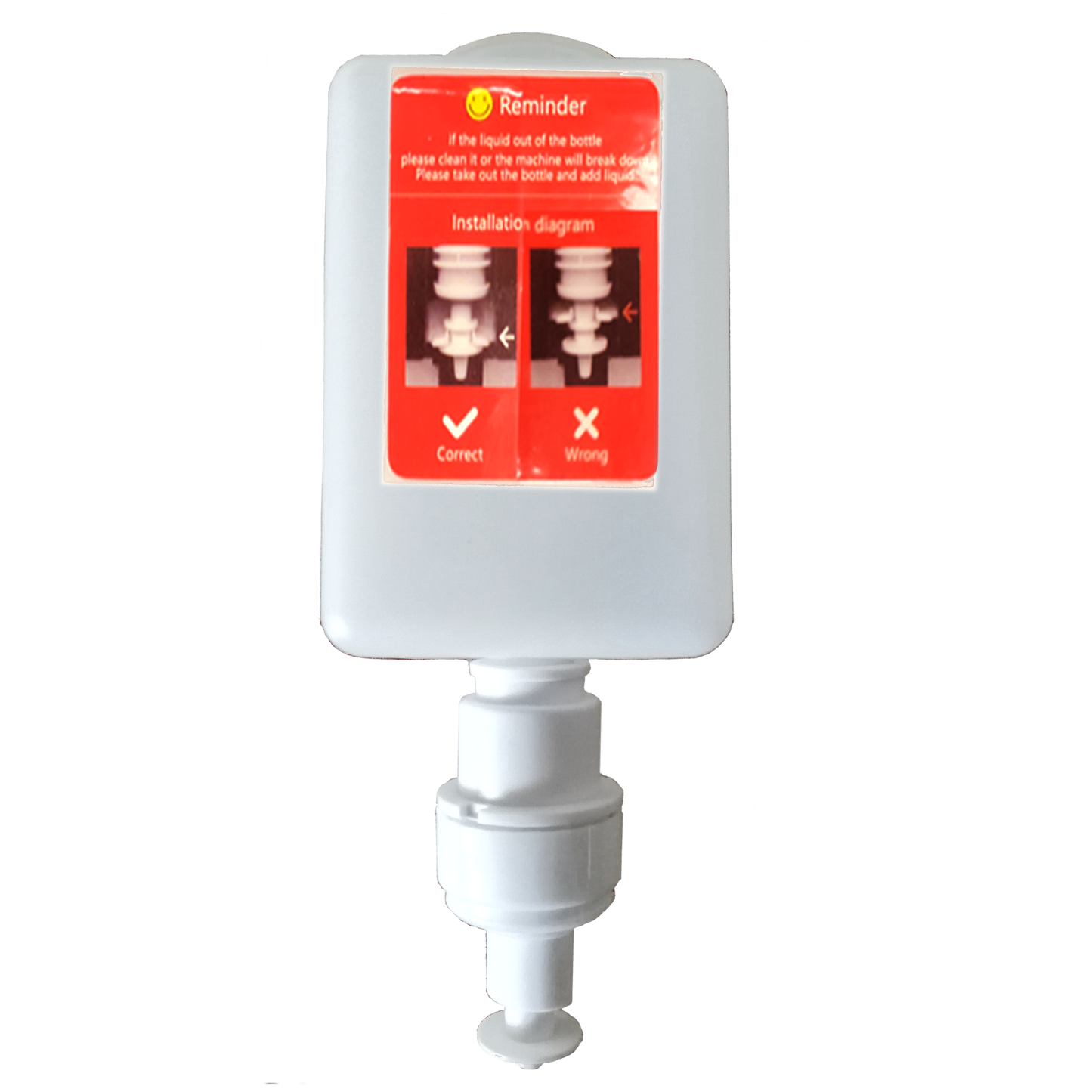 R-49023 Soap Pump with Bottle for ASD-23 FOAM SOAP