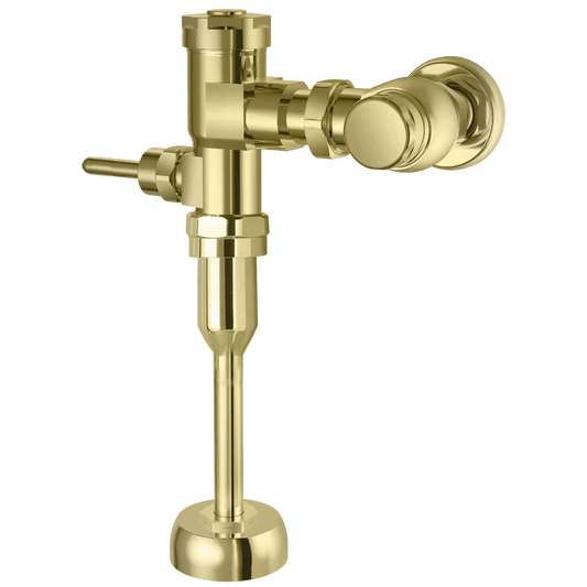 MUV-1 Manual URINAL Flush Valve in Polished Brass