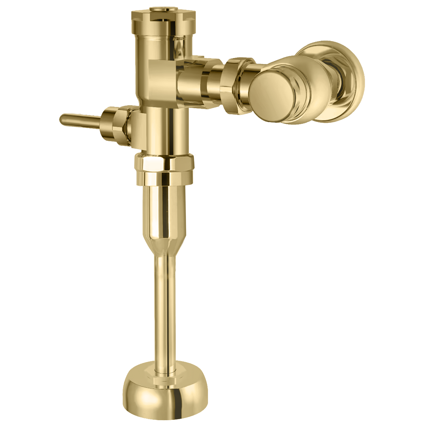 MUV-1 Manual URINAL Flush Valve in Polished Gold