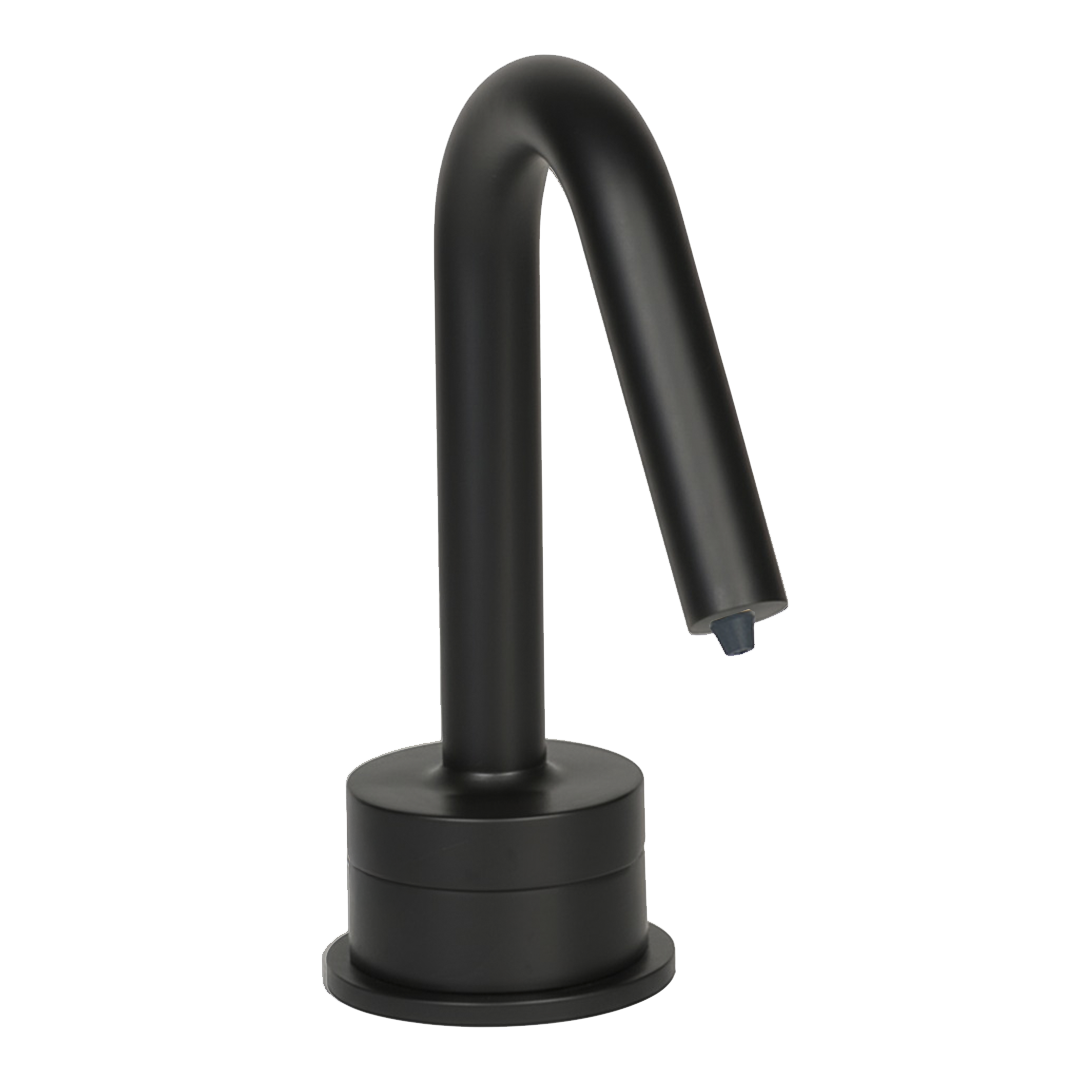 PYOS-1402 Electronic Soap Dispenser for Vessel Sinks in Matte Black