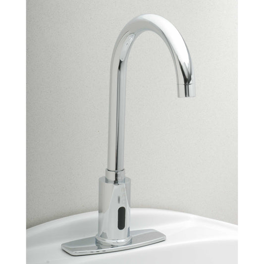 FA444-31DS Touchless Gooseneck Faucet with 4" Deck Plate