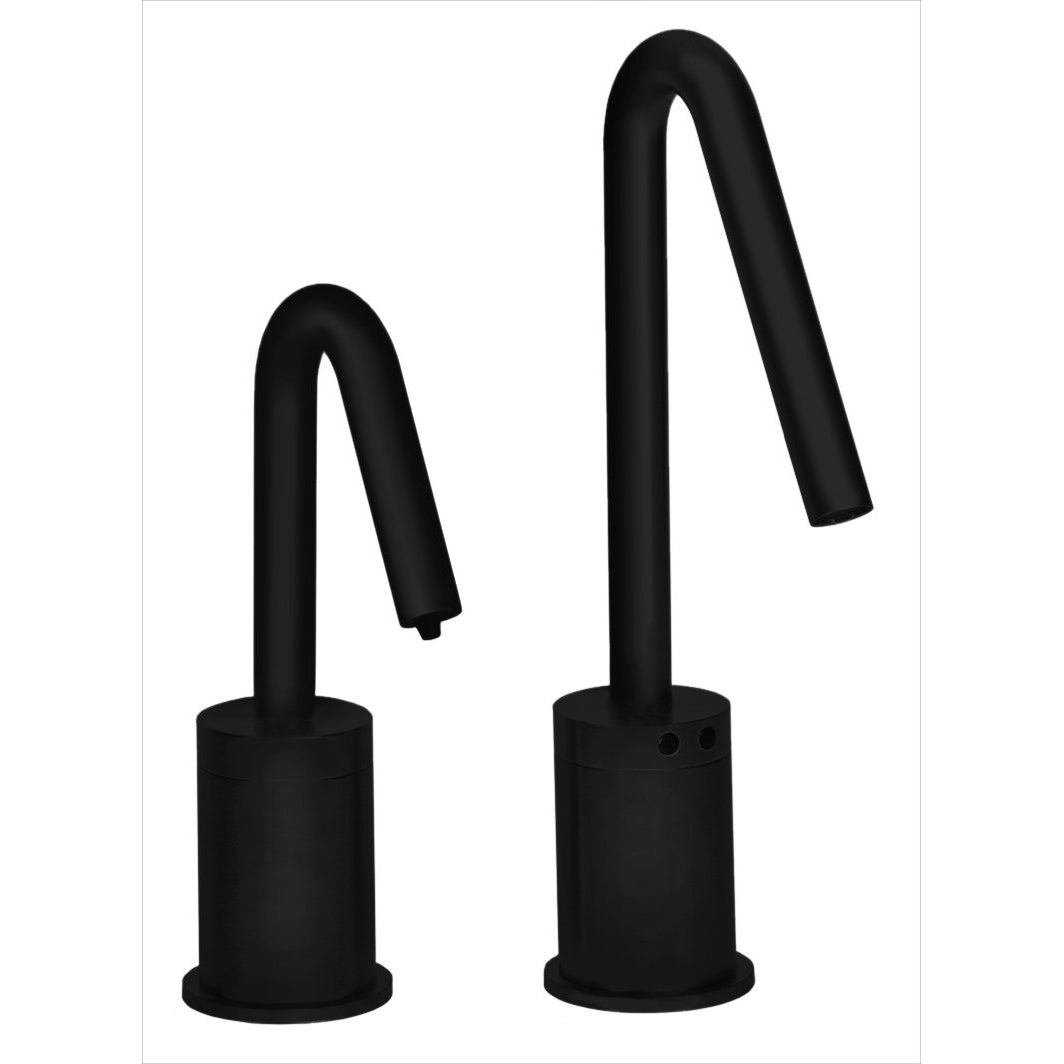 MP1403 Matching Electronic Faucet and Electronic Soap Dispenser in Matte Black