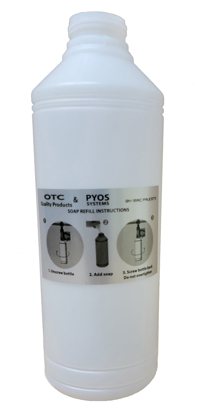 R-31080 Soap Bottle Replacement for the PYOS & OTC Soap Dispensers.